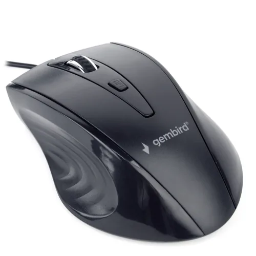 MOUSE GEMBIRD PC sau NB cu fir USB optic 1200 dpi - MUS-4B-02