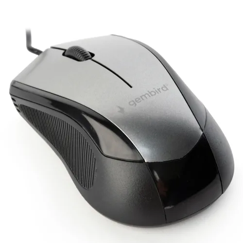 MOUSE GEMBIRD PC sau NB cu fir USB optic 1600 dpi - MUS-6B-01-BG