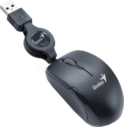 MOUSE Genius Micro Traveler V2 PC sau NB cu fir US- 31010125100