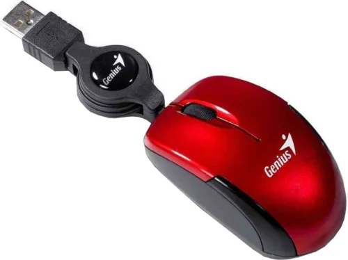 MOUSE Genius Micro Traveler V2 PC sau NB cu fir US- 31010125103