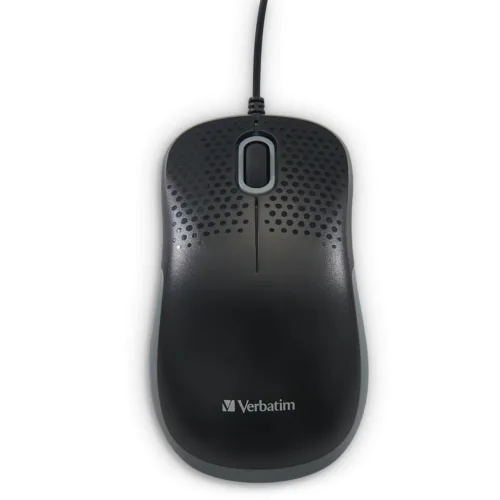 MOUSE Verbatim SILENT OPTICAL BLK - 49024