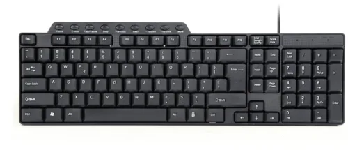 TASTATURA GEMBIRD USB multimedia 102 taste + 9 tas- KB-UM-104