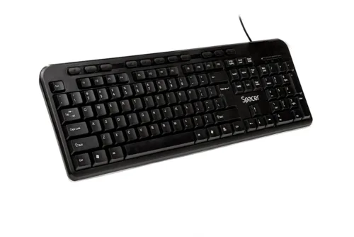 TASTATURA SPACER USB multimedia 104 taste + 11 tas- SPKB-169